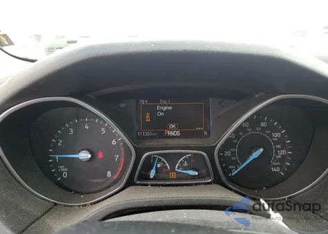 2017 Ford Focus Titanium из США, поврежденный, VIN 1FADP3N29HL229088